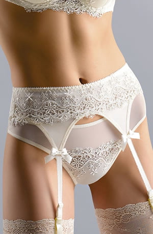 So to Lace White Bra
