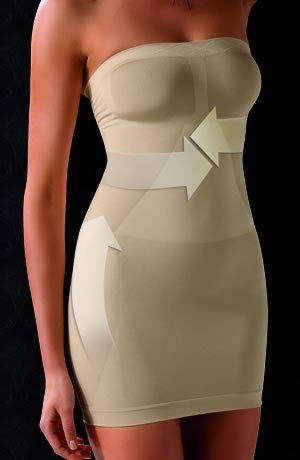 Strapless Shape Wear Dress