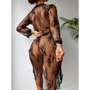Elegant Lace Night Robe