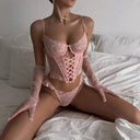 Blush Amour Corset Lingerie  Set