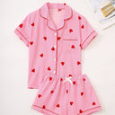Pink Kiss Pyjama Set