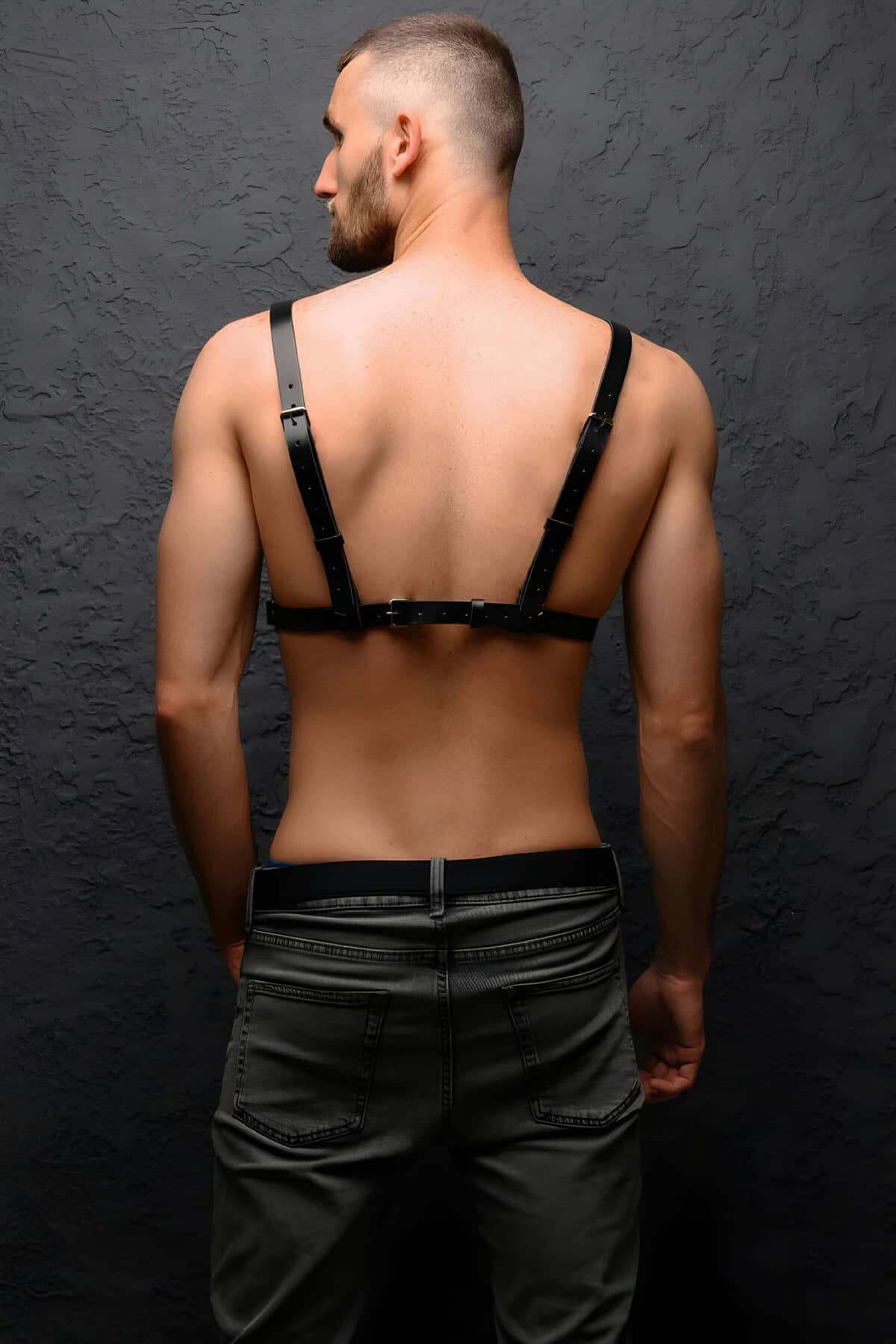 Man Body Harness Set | Vegan Man Body Harness Set| Fantasy Male Harness