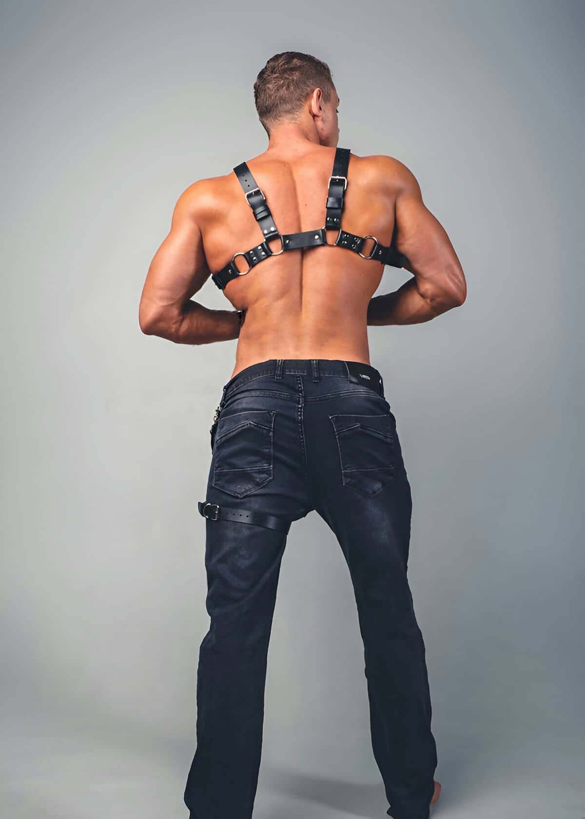 Man Body Harness Set | Vegan Man Body Harness Set| Fantasy Male Harness